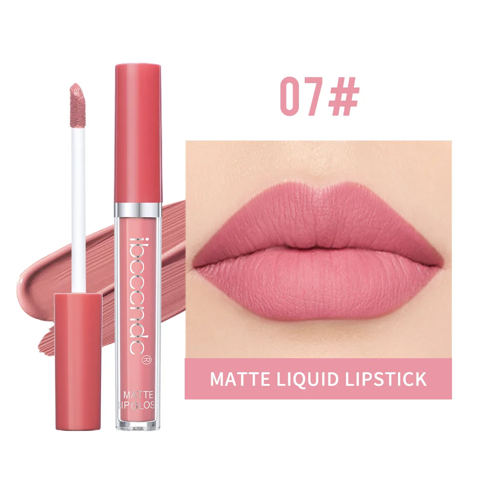 Waterproof Matte Liquid Lipstick - 23