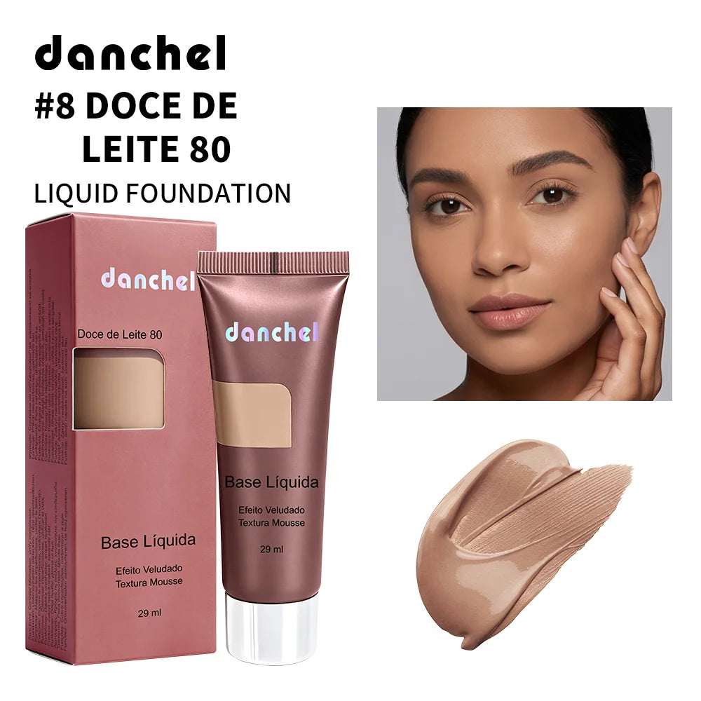 Long-Lasting Velvet Matte Liquid Foundation