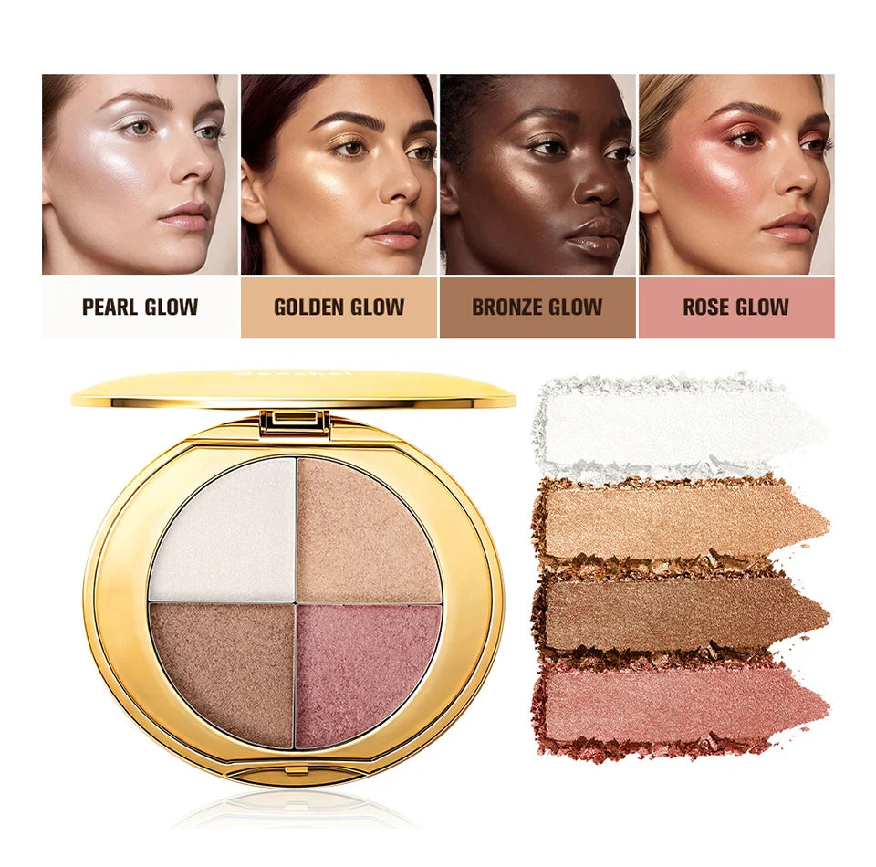 4-in-1 Highlighting and Contouring Face Palette