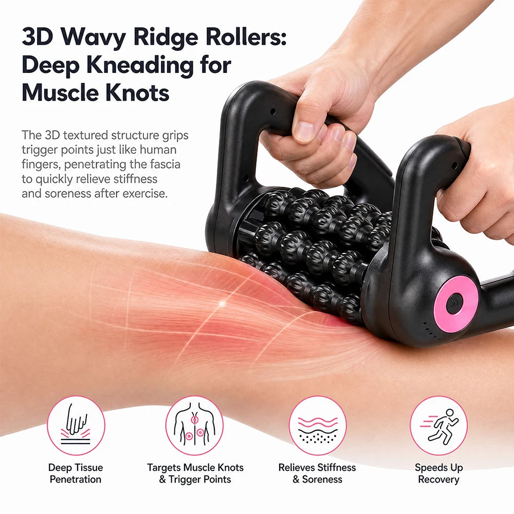 Electric Deep Tissue Muscle Massage Roller