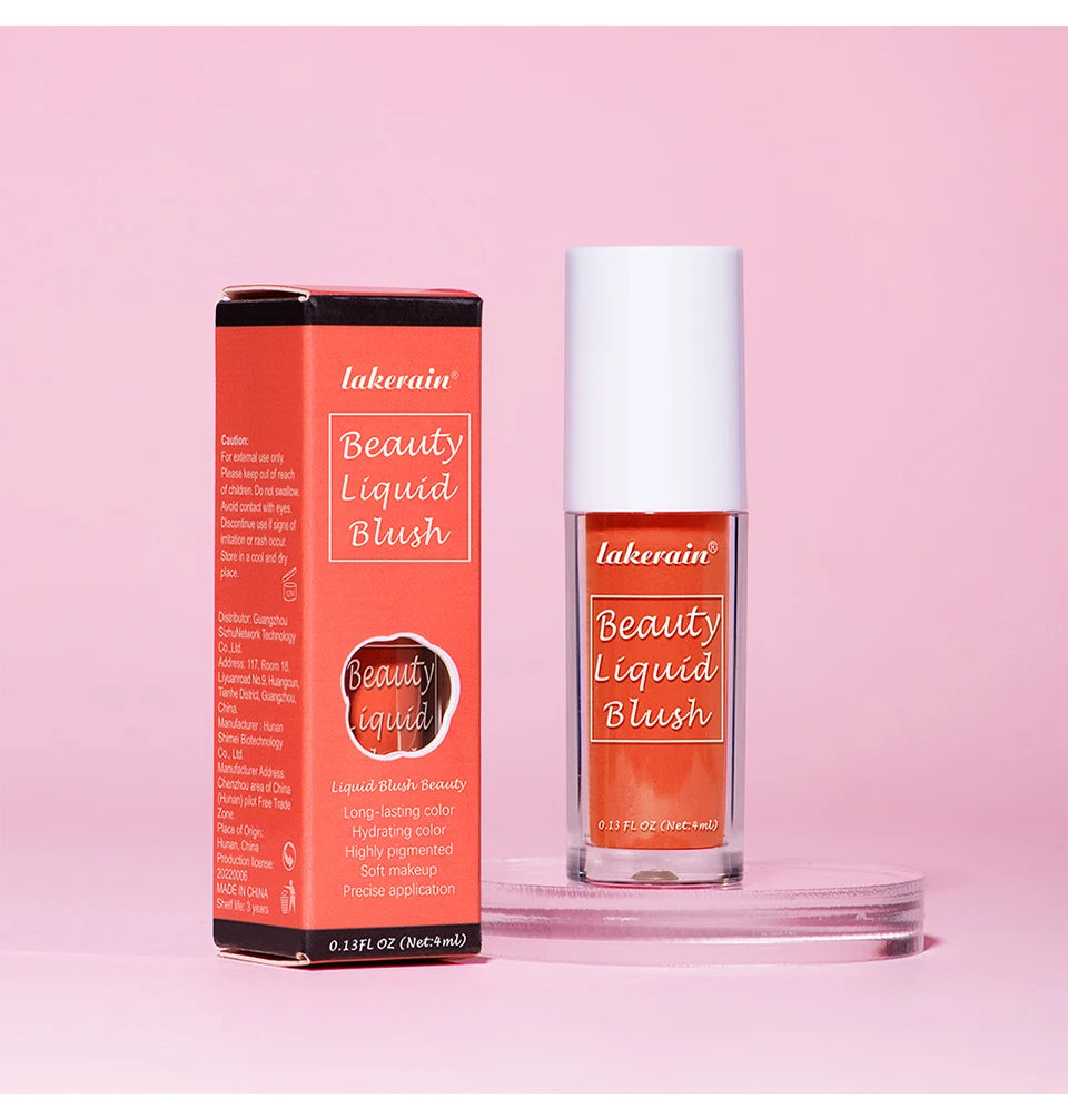 Waterproof Long-Lasting Liquid Cheek Blush - 18