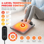 USB Heated Foot Warmer with Adjustable Temperature and Timer