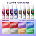 Temporary Washable Hair Color Spray for Parties and Styling