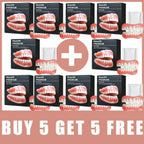 Instant Cosmetic Dentures for Upper and Lower Teeth