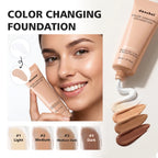 Color-Changing Liquid Foundation for Flawless Even Skin Tone