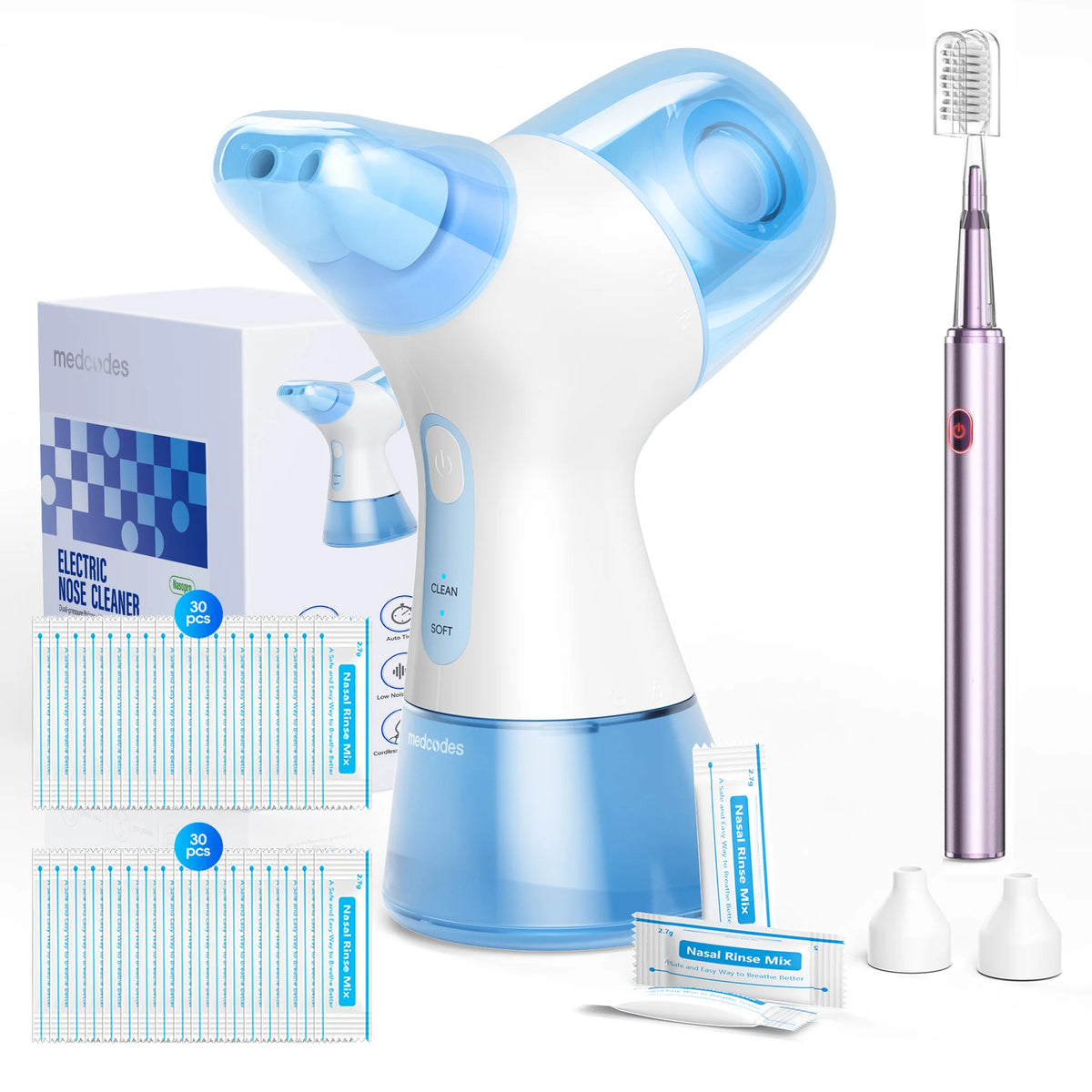 Electric Nasal Irrigation and Oral Care Cleaning Kit