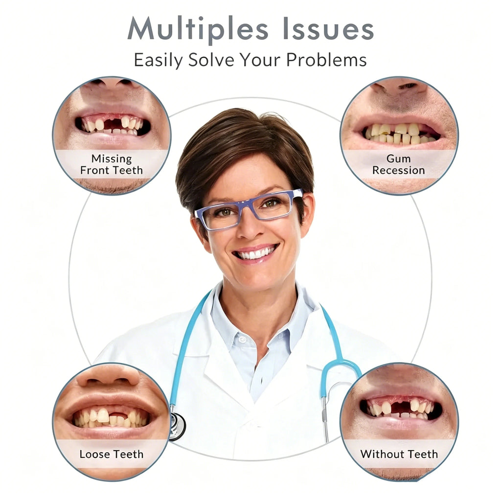Instant Snap-On Smile Veneers for Natural Looking Teeth