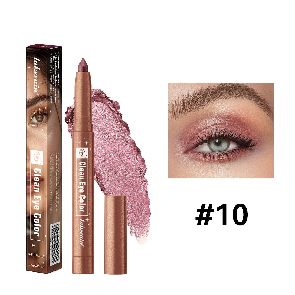 Creamy Eyeshadow Stick for Long-Lasting Shimmer Eye Makeup