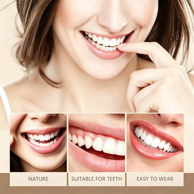 Comfortable Silicone Upper and Lower Denture Set