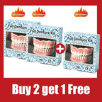 Natural Silicone Cosmetic Dentures for Instant Smile Restoration