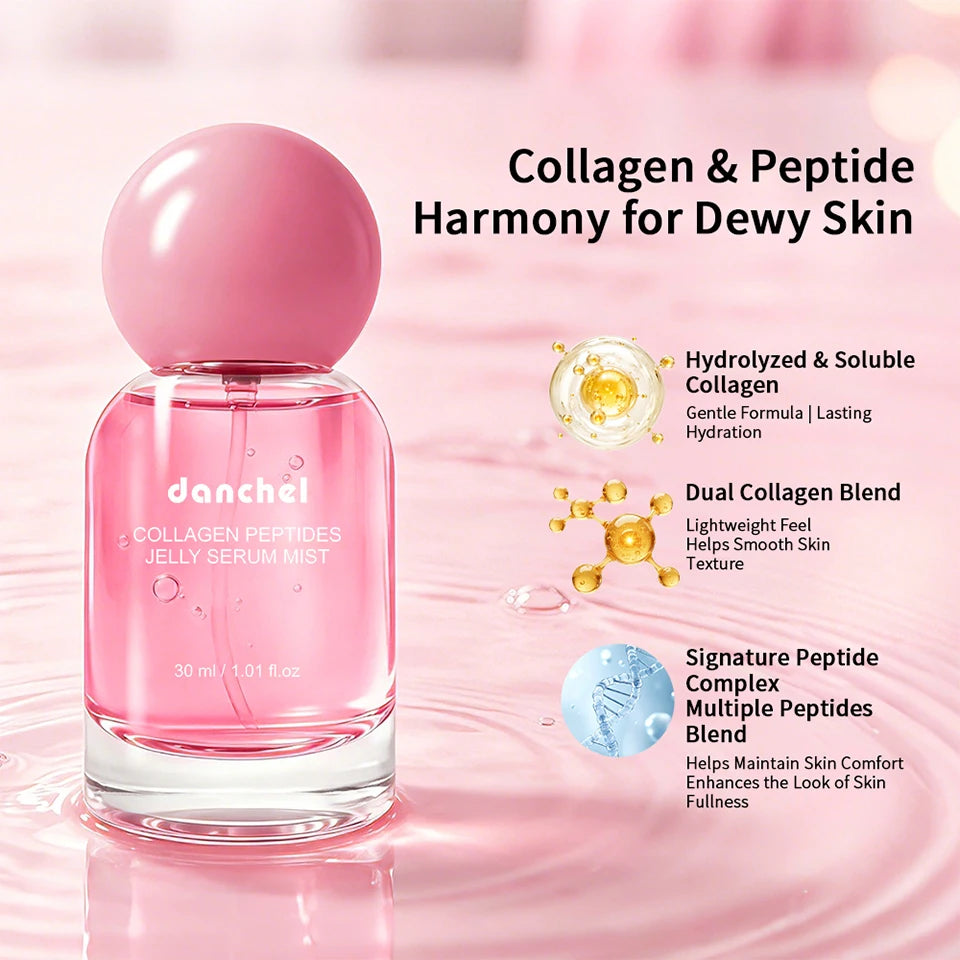 Collagen Peptides 2-in-1 Jelly Serum and Hydrating Face Mist
