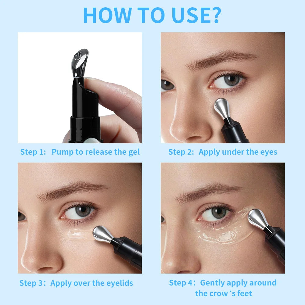 Cooling Eye Gel for Dark Circles and Puffiness - 6