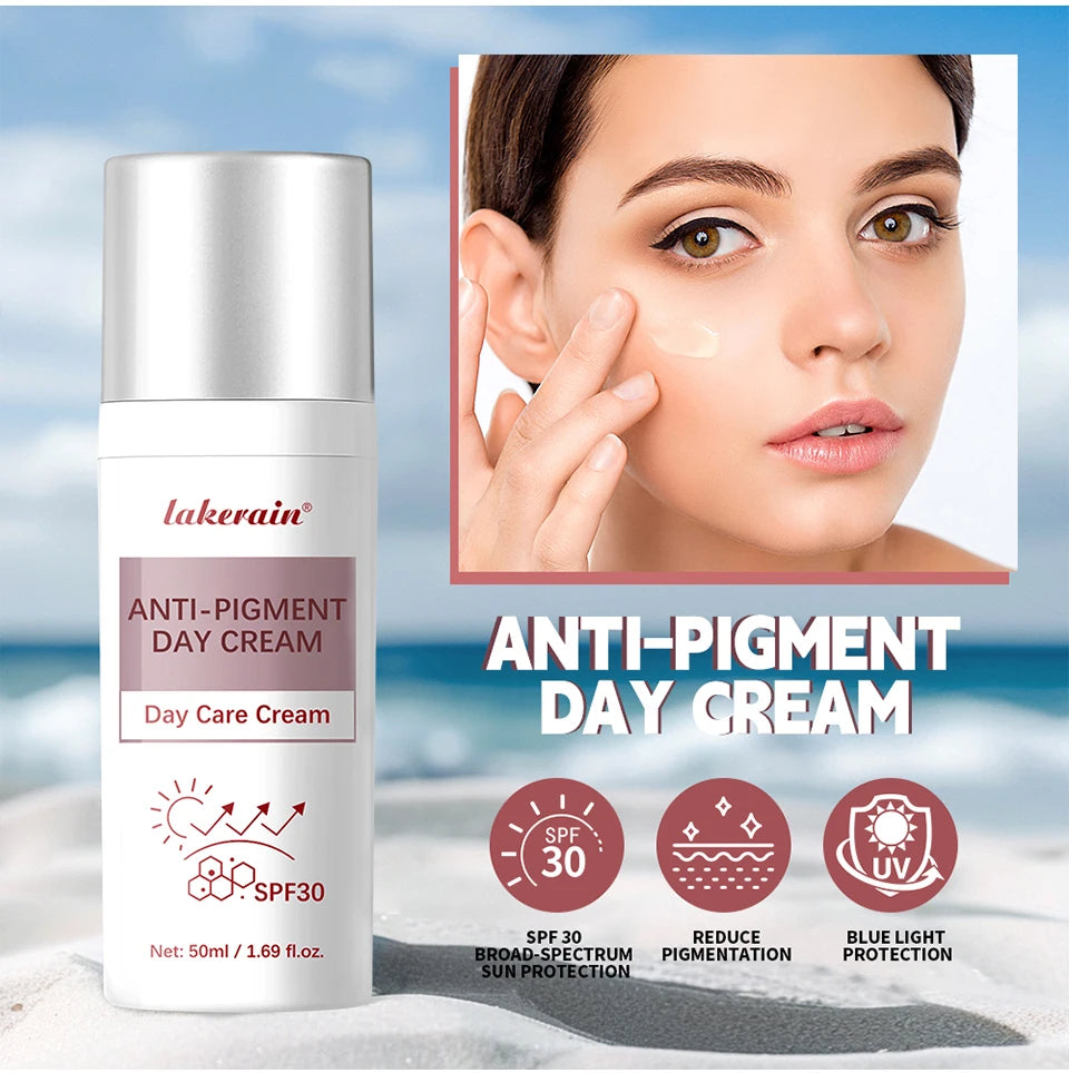 Anti-Pigment SPF 30 Moisturizing Day Cream for Face - 8