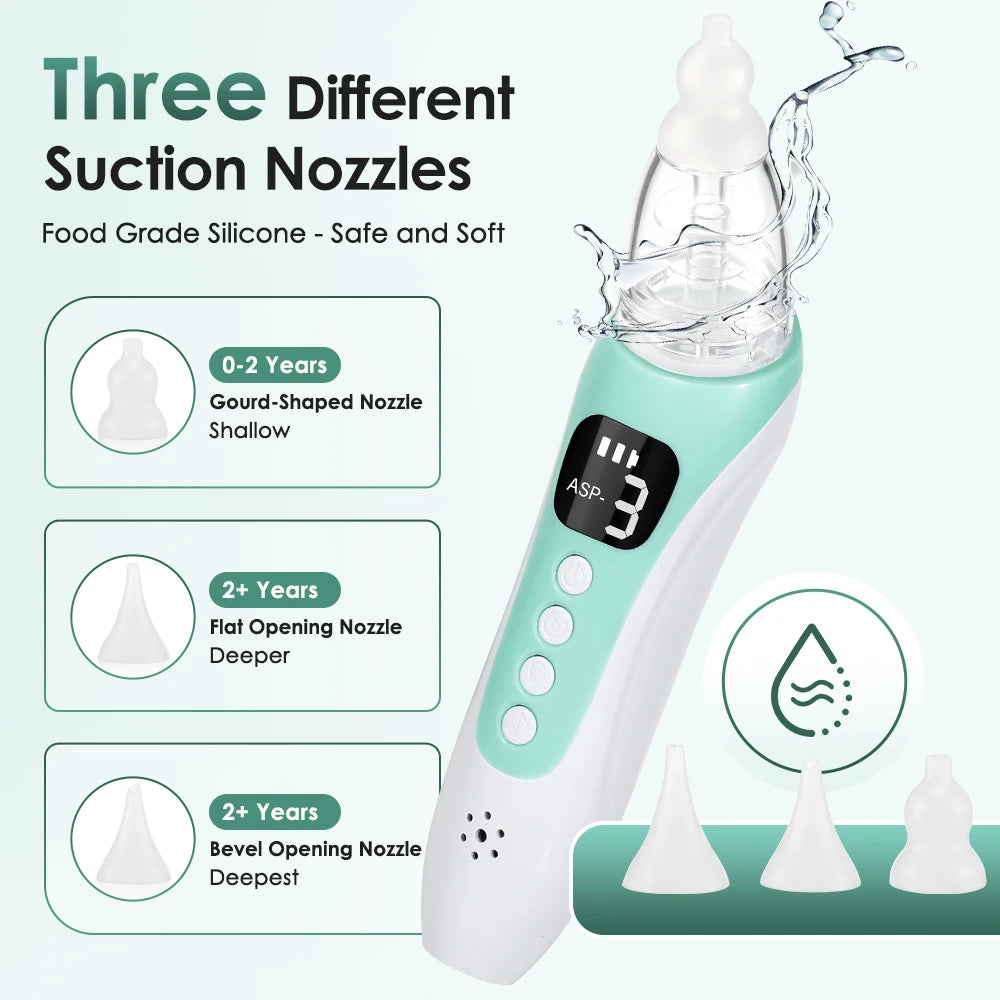 Rechargeable Electric Nasal Aspirator for Babies