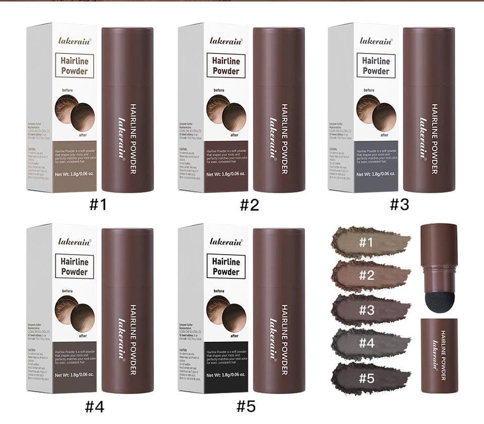 Waterproof Hairline Shadow Powder and Root Cover Up Stick