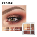 9-Color Professional Matte and Shimmer Eyeshadow Palette