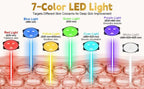 7-Color LED Silicone Facial Mask for Skin Rejuvenation