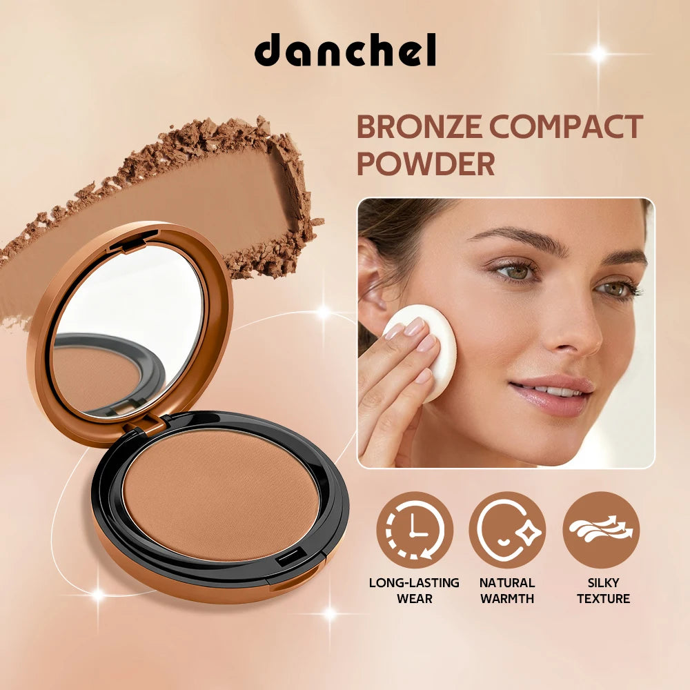 Matte Pressed Bronzer Powder for Sculpting and Face Contouring - 3