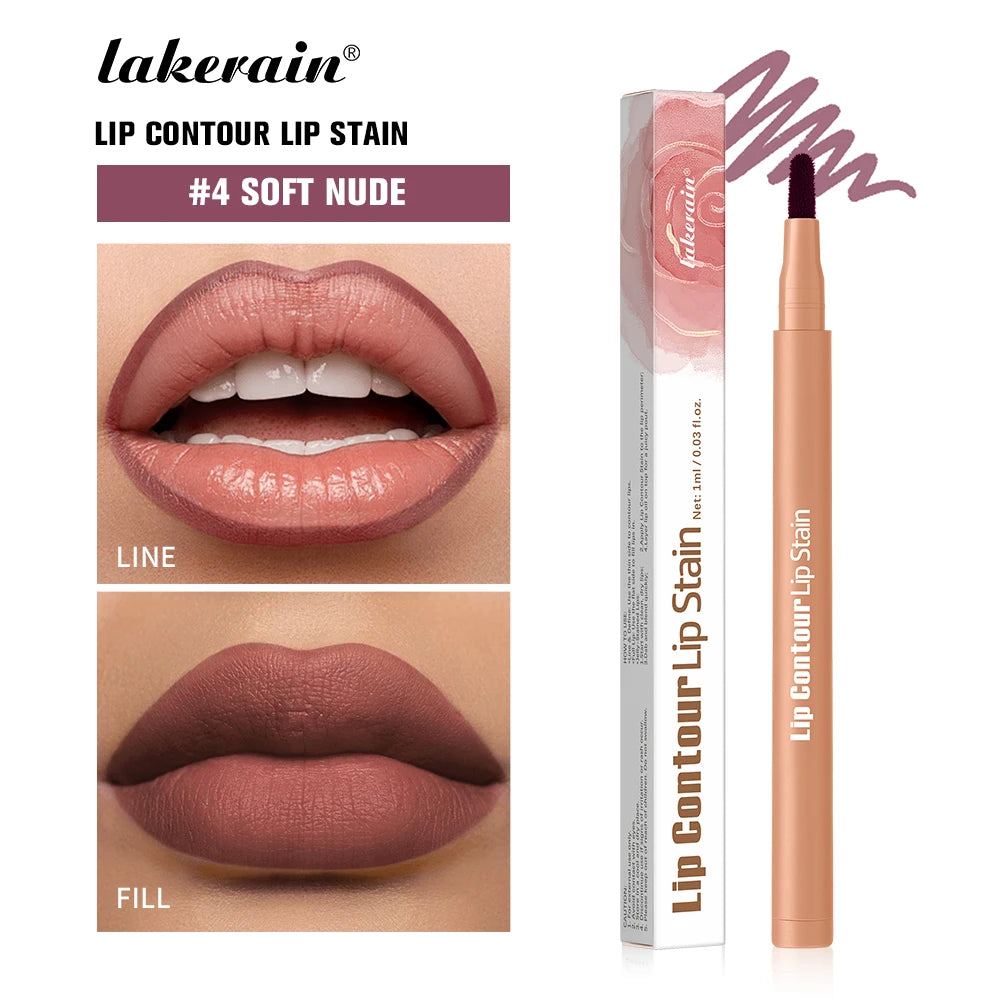 2-in-1 Dual-Sided Lip Contour Stain and Liner Pen - 33