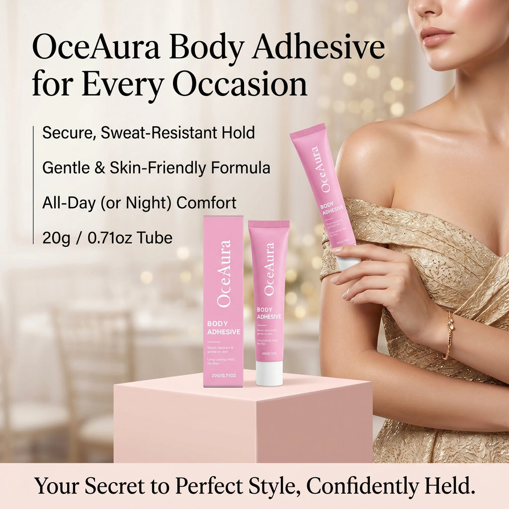 Sweatproof Body Adhesive for Clothing and Fabric