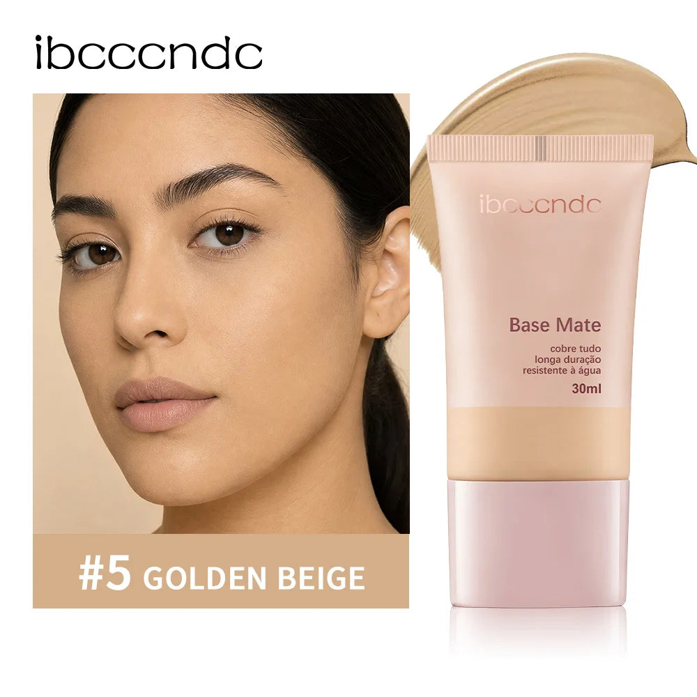 Long-Lasting Waterproof Matte Liquid Foundation - 21