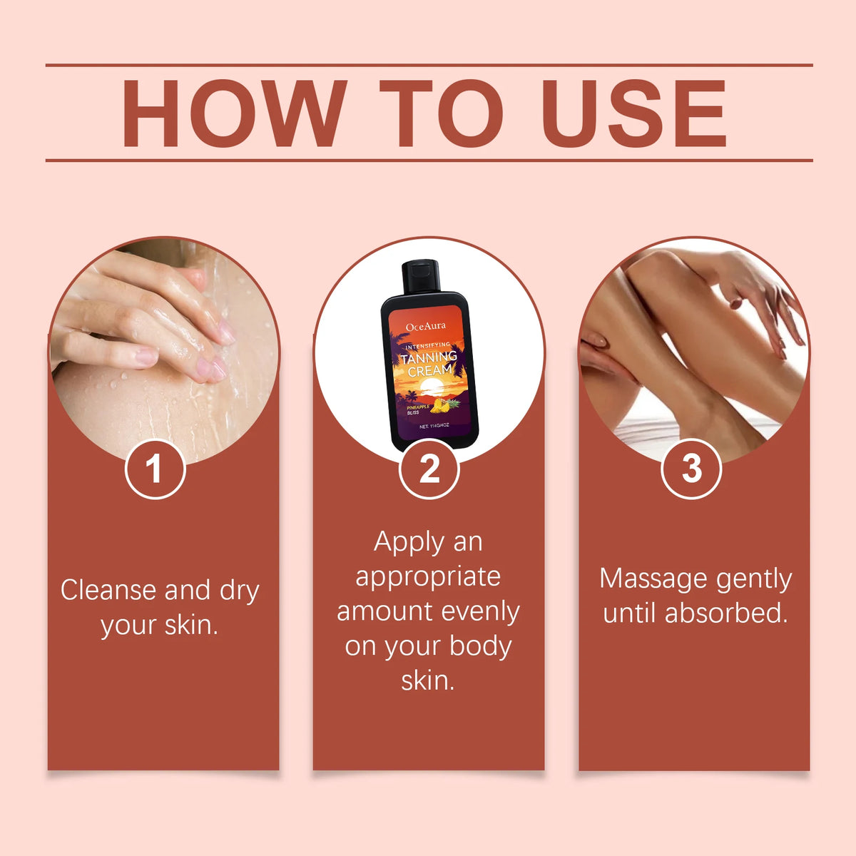 Intensifying Tanning Accelerator Cream for Sunbeds and Outdoor Use