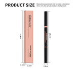 Waterproof Triangular Tip Eyebrow Pencil with Grooming Brush
