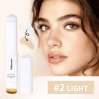 Color-Adapting Foundation Stick with Built-in Blending Brush