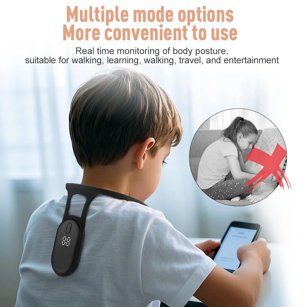 Intelligent Vibration Posture Corrector with LCD Display - 21