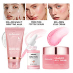 Collagen Firming Face Skincare Set for Intensive Hydration