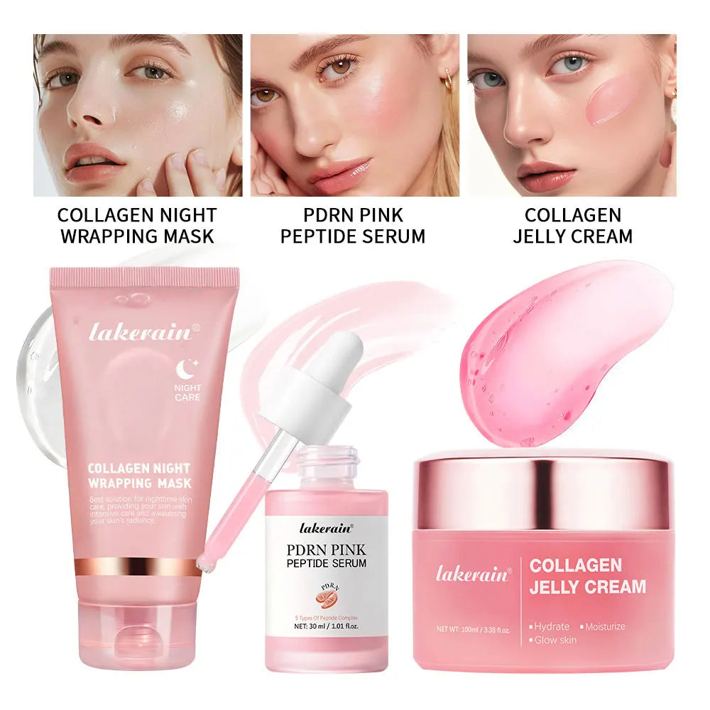Collagen Firming Face Skincare Set for Intensive Hydration