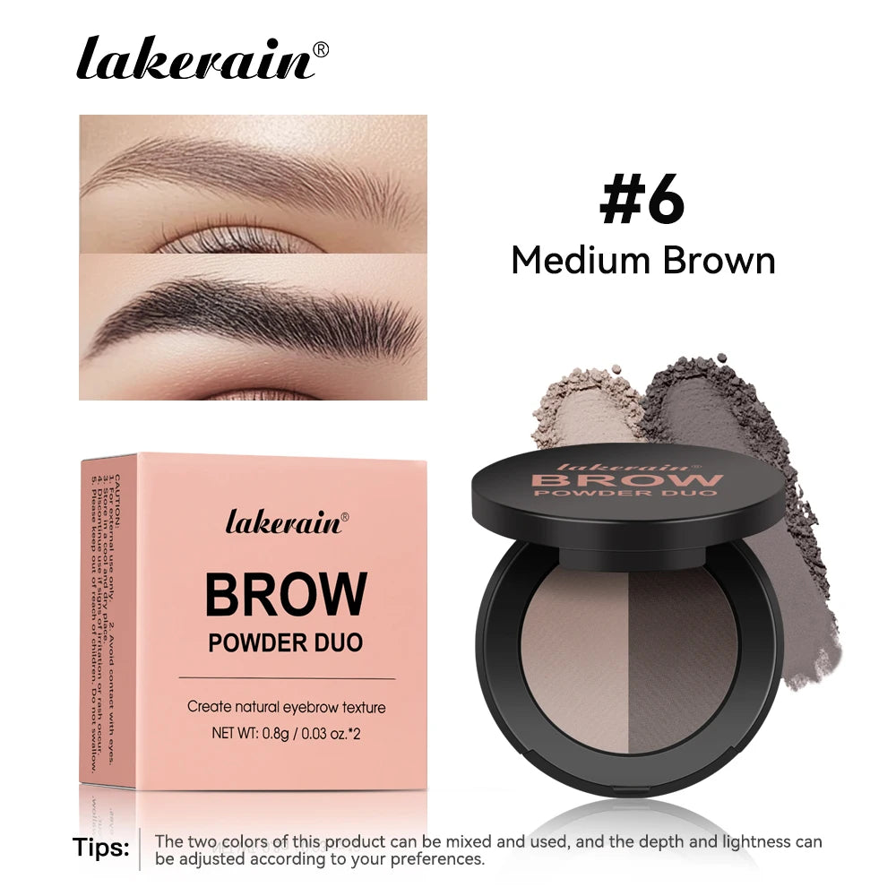 Dual-Tone Eyebrow Powder and Contour Palette