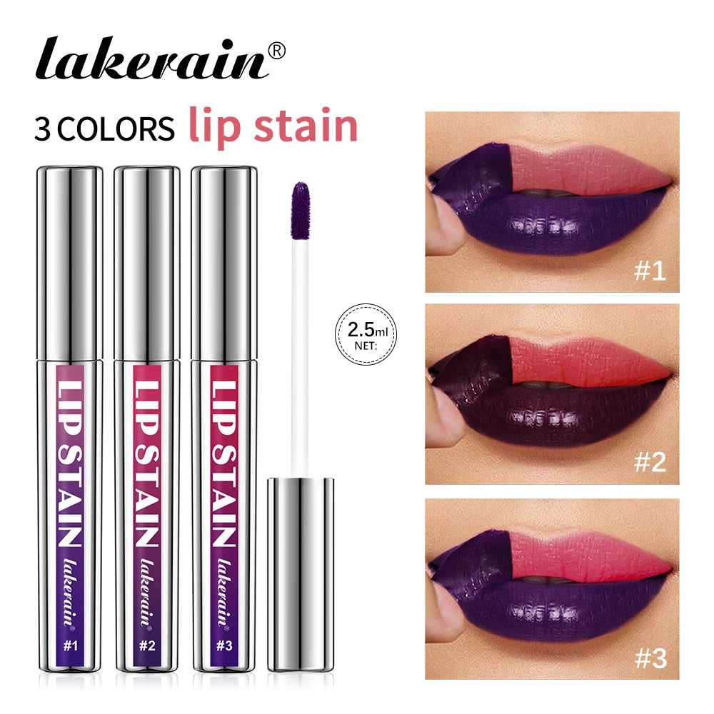 Waterproof Peel-Off Lip Stain Set - 1