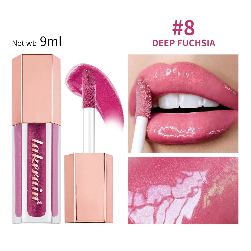 Moisturizing Shimmer Lip Gloss for Plump Hydrated Lips - 21