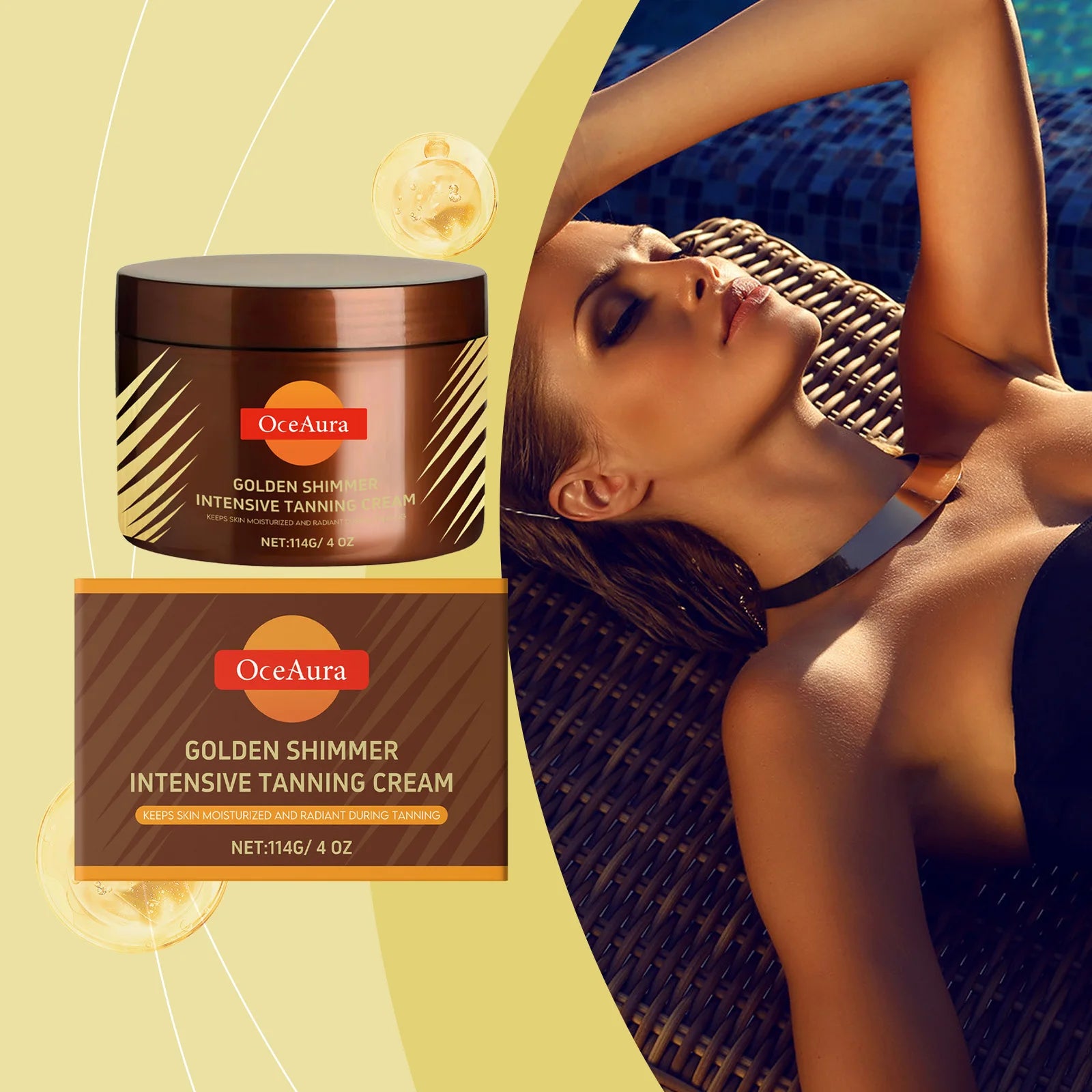 Intensive Tanning Accelerator Cream for Face and Body - 2