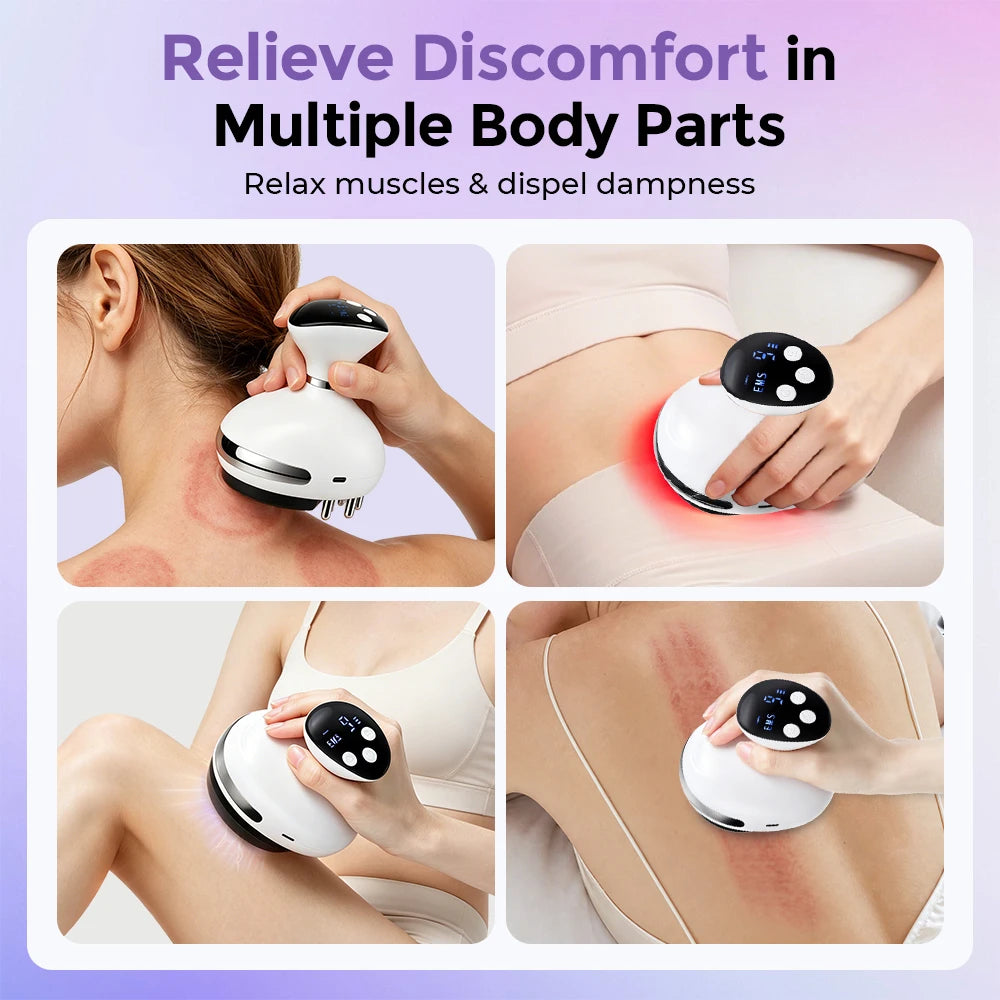 Electric Vacuum Cupping and Gua Sha Massage Device