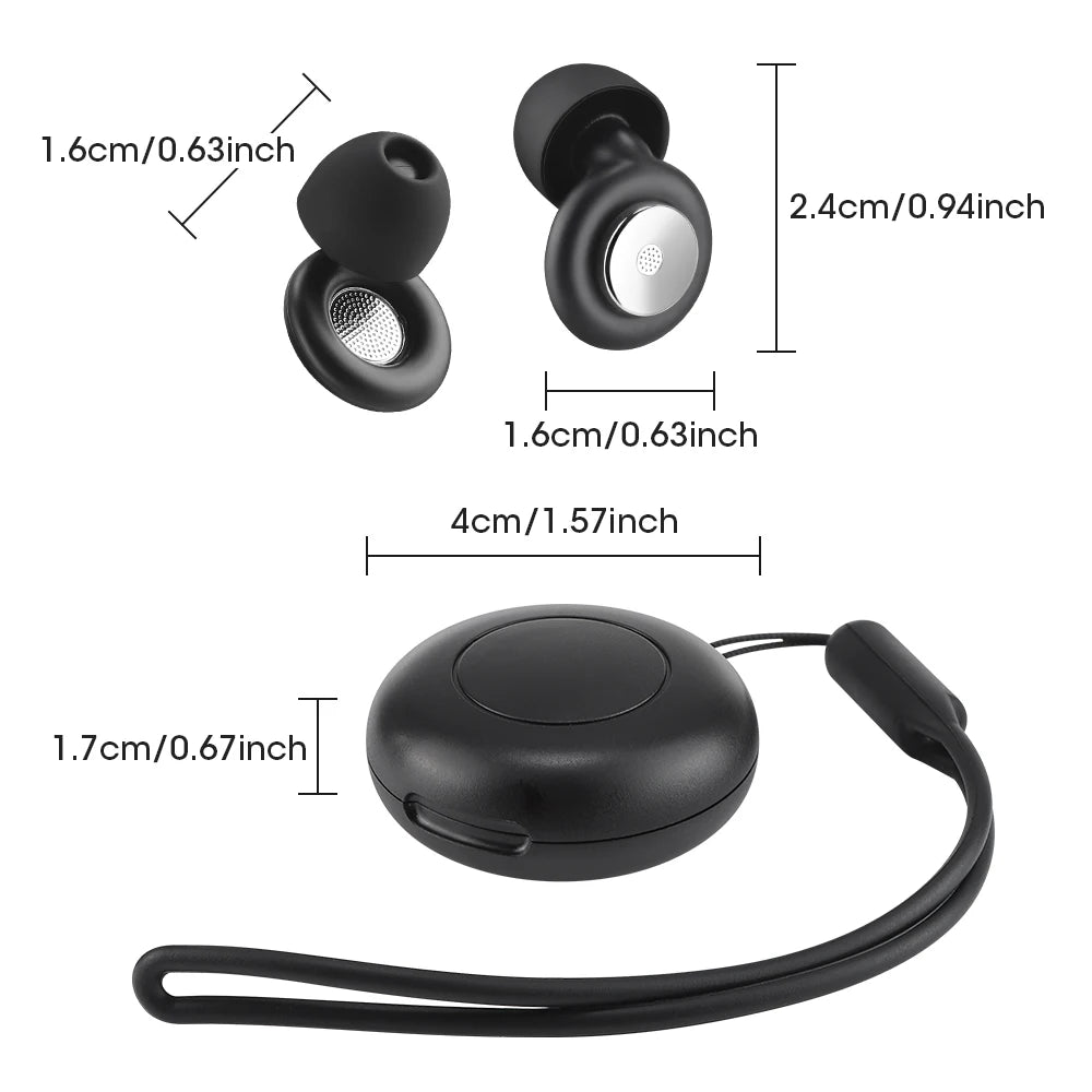 Reusable Noise-Canceling Sleep Earplugs with Storage Case - 14
