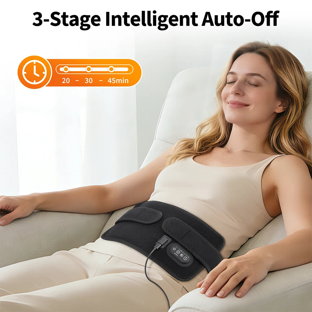 Red and Infrared Light Therapy Belt for Body Pain Relief