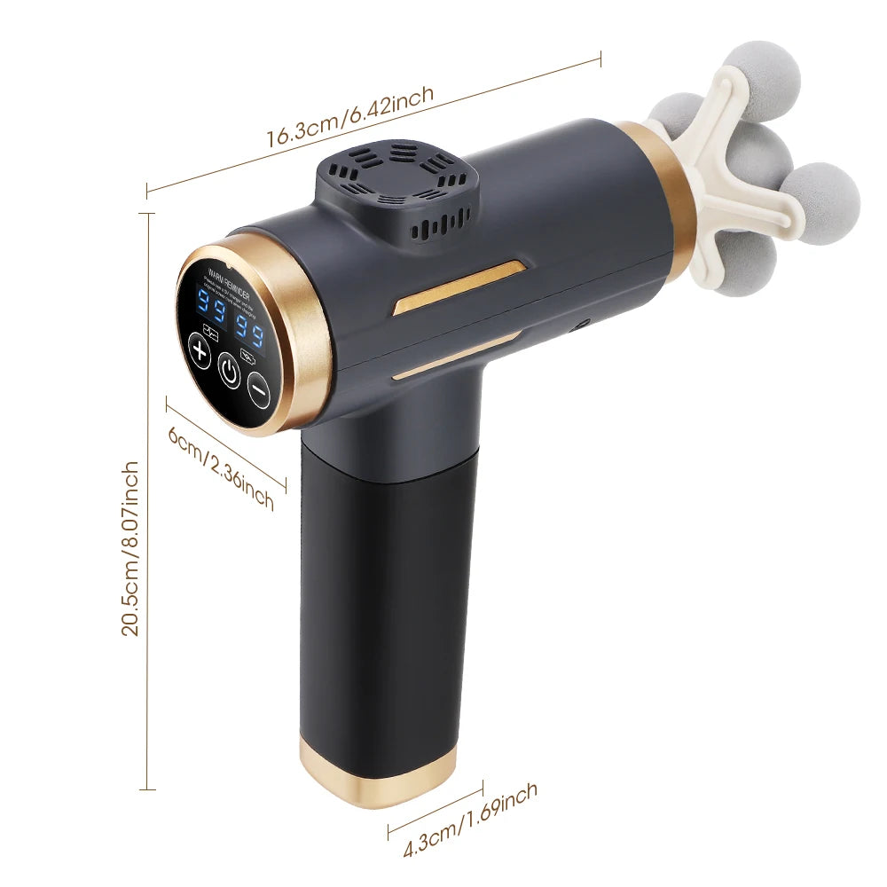 Portable Deep Tissue Percussion Muscle Massage Gun - 17