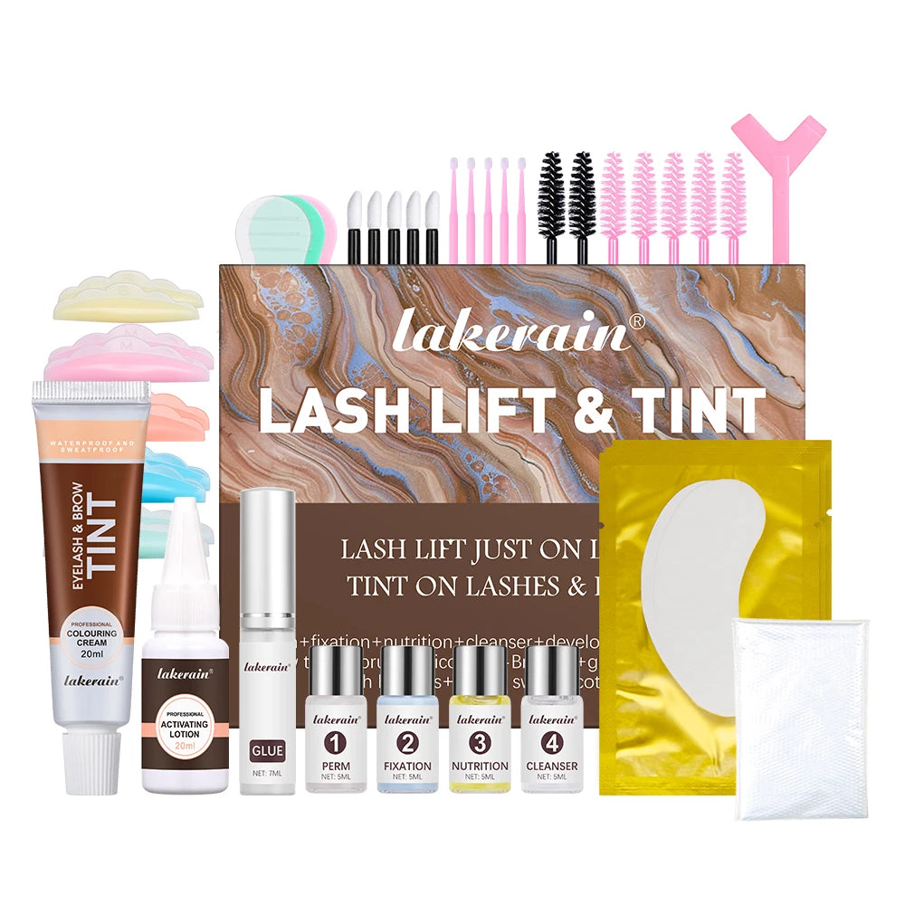 Professional Eyelash Lifting and Eyebrow Tinting Kit - 2