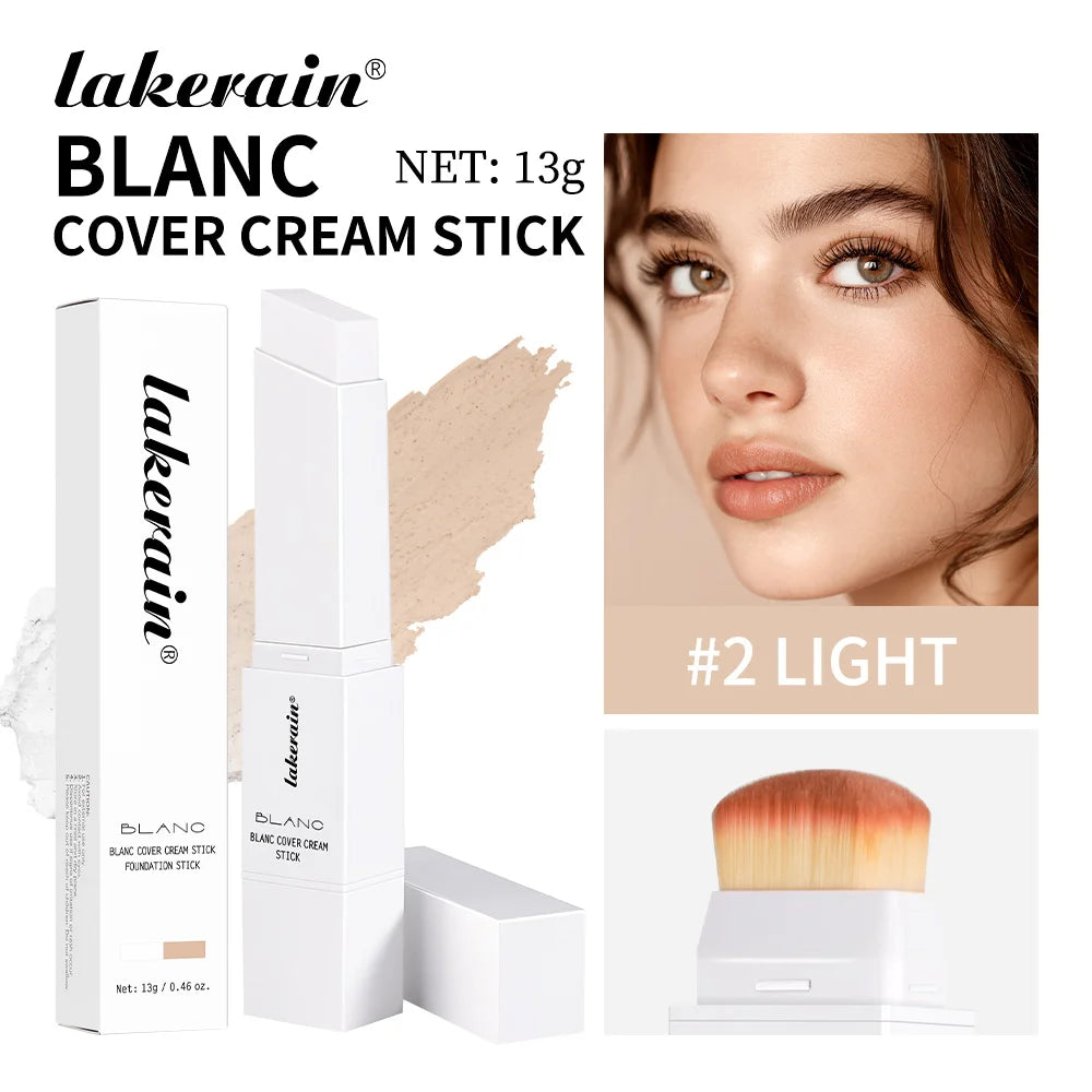 Color-Changing Foundation Stick with Built-in Brush