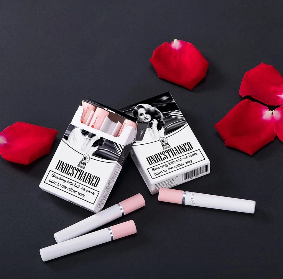 4-Piece Velvet Matte Lipstick Set Waterproof Long-Lasting