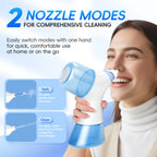 Electric Nasal Irrigation and Water Flosser Sinus Relief Combo