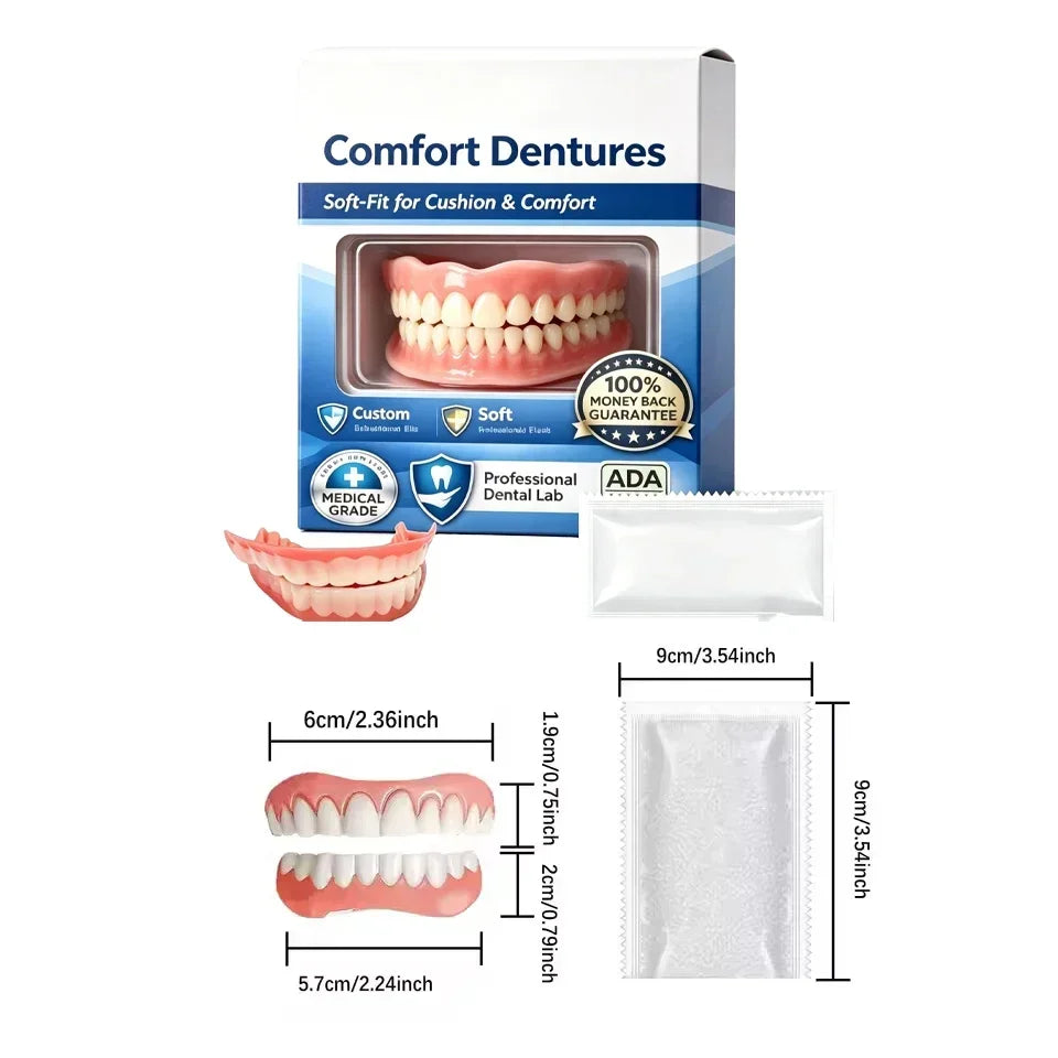 Adjustable Snap-On Cosmetic Dentures for Smile Enhancement - 7