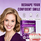 Instant Cosmetic Smile Teeth Whitening Veneers Upper and Lower Set