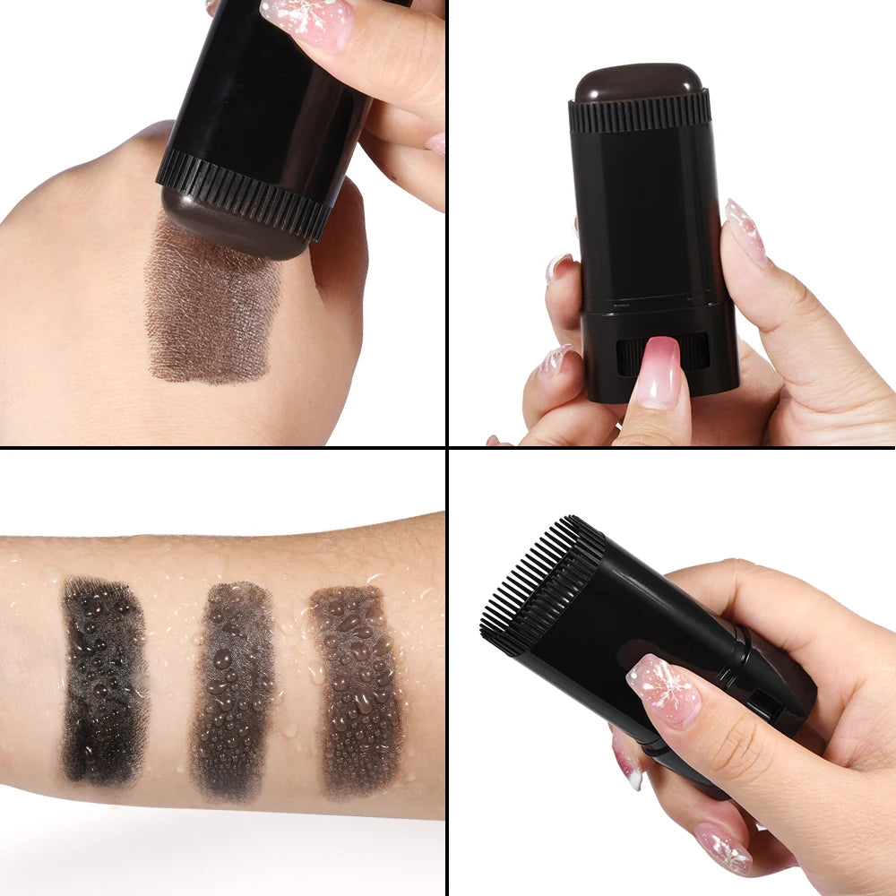 Temporary Hair Gray Root Touch-Up Wand with Comb