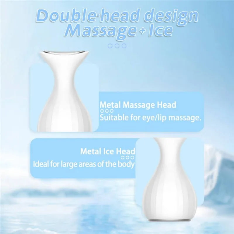 Handheld Facial Cold Compress Massager for Skin Tightening - 2