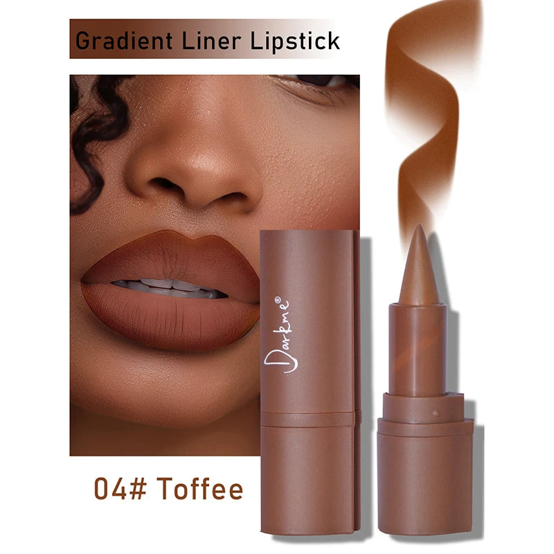 Matte Velvet Gradient Lip Liner and Lipstick Pencil - 11