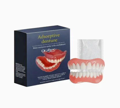 Comfort Fit Flexible Silicone Denture Set for Natural Smile - 6