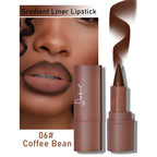 Matte Velvet Gradient Lip Liner and Lipstick Pencil